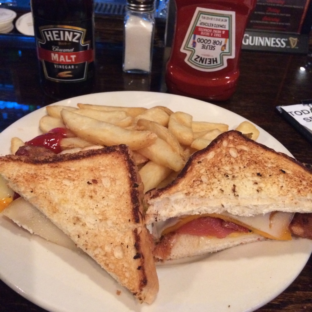 Ultimate Grilled Cheese at the CrossTown Pub in Cary